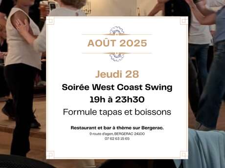 Soirée West Coast Swing - Ludik Factory