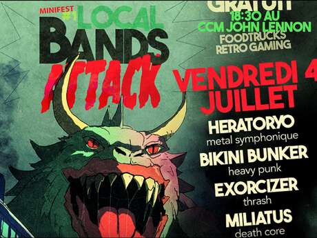Little Mome Festival : Local Bands Attack Minifest #1 - Limoges