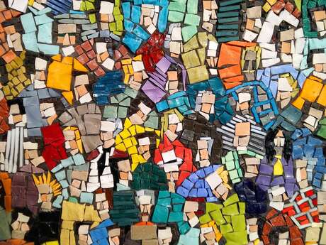 Lulu la coussacoise : Atelier mosaïque