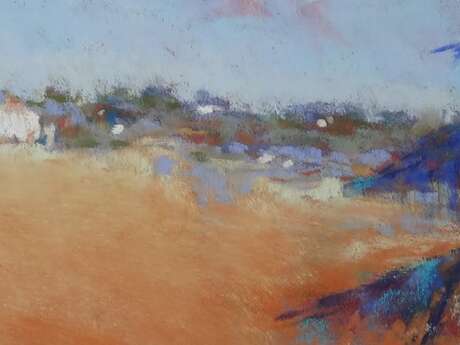 Stage de pastel avec Nathalie AZMI