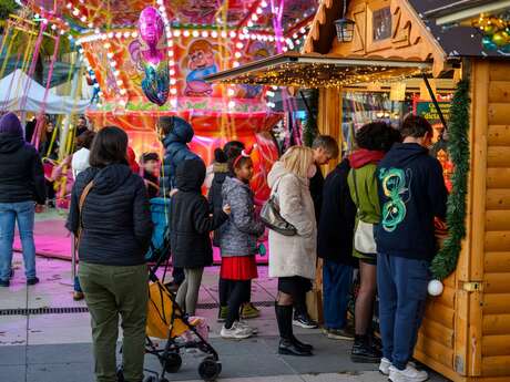 Noël à Pau - Marché de Noël Place Clémenceau