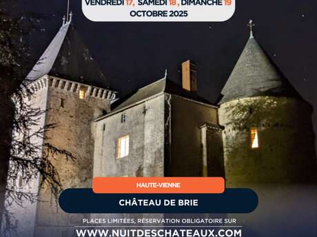 La nuit des Châteaux au Château de Brie