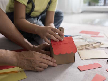 Atelier parent-enfant - Création recyclée
