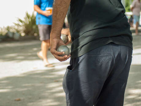Inauguration des nouveaux terrains de pétanque et concours de pétanque