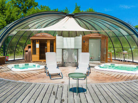 Moulin des Combes, le SPA "Bulle Zen"