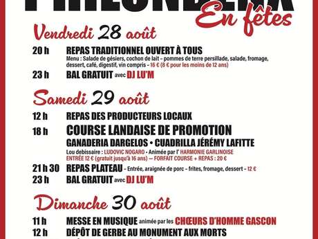 Fêtes communales