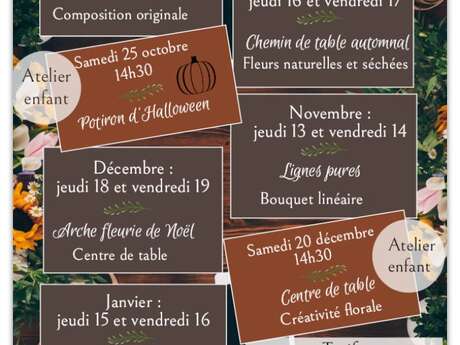 Atelier d'art Floral - Enfants Atelier d'art Floral - Enfants