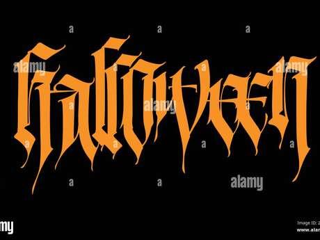 Atelier Adulte et enfant - Fêtons Halloween en calligraphie gothique