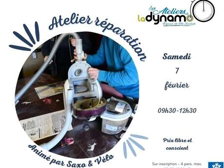 Atelier réparation (petits électroménager, machine à coudre ...) - Repair workshop (small household appliances, sewing machines ...)