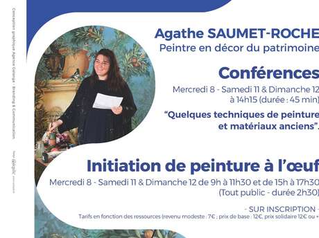 JEMA | Conférence et initiation avec Agathe SAUMET-ROCHE