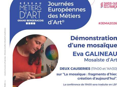 JEMA | Demonstration d'une mosaïque et causeries à la Micro Folie