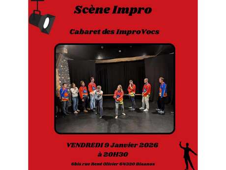 Soirée improvisation théâtrale ImproVocs