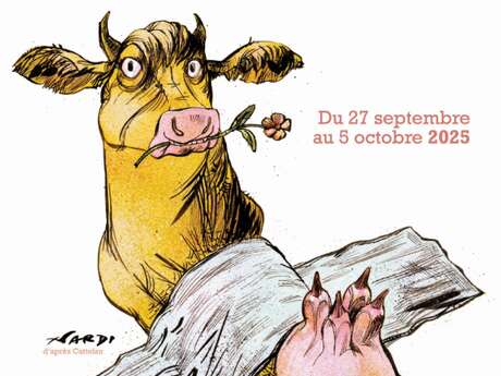 44ème Salon International de la Caricature, du Dessin de Presse et d'Humour - Saint Just le Martel