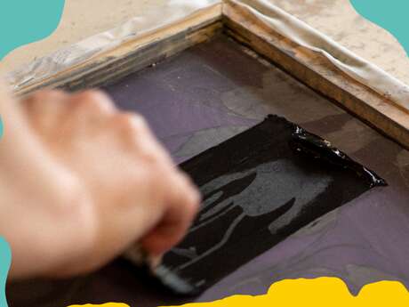 Atelier Sérigraphie et collage PEANUTS