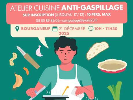 Atelier cuisine anti-gaspillage