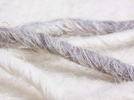 Atelier à la ferme: feutrage de laine