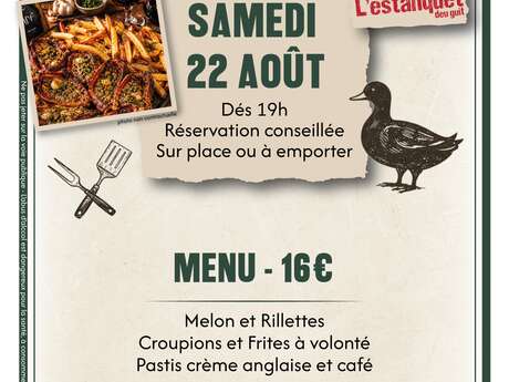 Soirée tradition gourmande