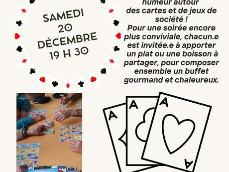 Soirée jeux et auberge espagnole