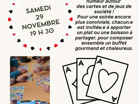 Soirée jeux et auberge espagnole