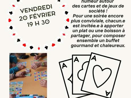 Soirée jeux et auberge espagnole