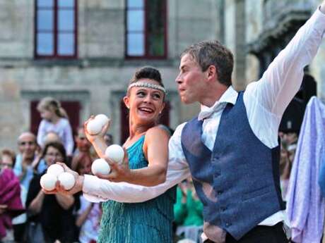 La Ferme collective de la Tournerie : Spectacle de cirque avec la Cie Si j'y suis