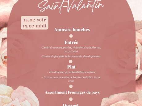 Menu de Saint-Valentin