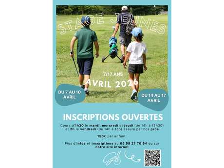 Stage jeunes golf