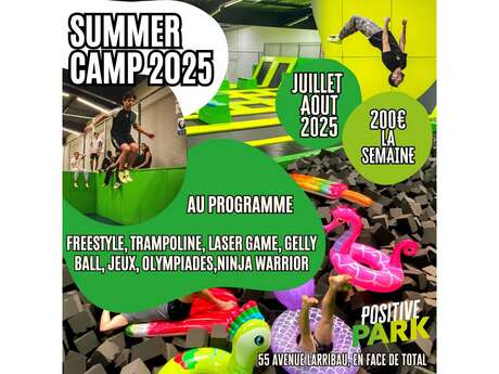 Positive Jump-Trampoline Park: Summer Camp