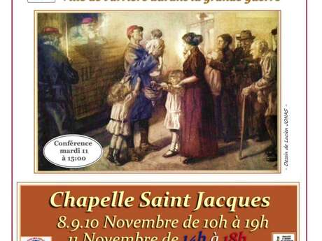 Exposition Vendôme, Ville de l'arrière durant la grande guerre.