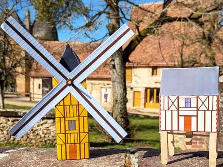 Atelier famille "A vos moulins !" à la Commanderie d'Arville