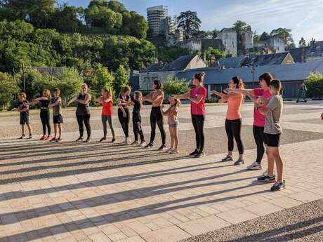 Séance de sport à Vendôme