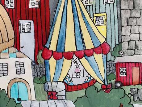 Atelier de création aux vacances de printemps à Saint Agil