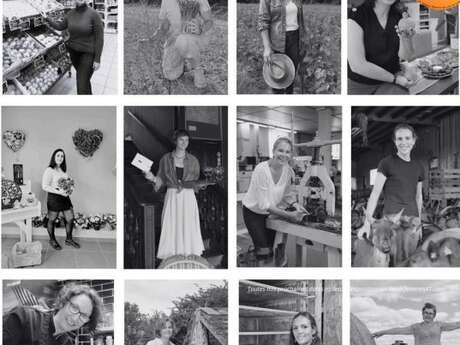 Exposition "Elles entreprennent en ruralité, 12 portraits de femmes entrepreneures du Loir & Cher" à Droué