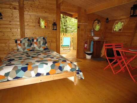 Cabane dans les arbres - L'Augis Nature