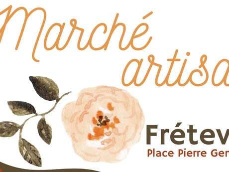 Marché artisanal à Fréteval