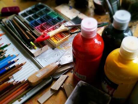 Portes ouvertes : atelier de peinture et photos à Saint-Marc-du-Cor