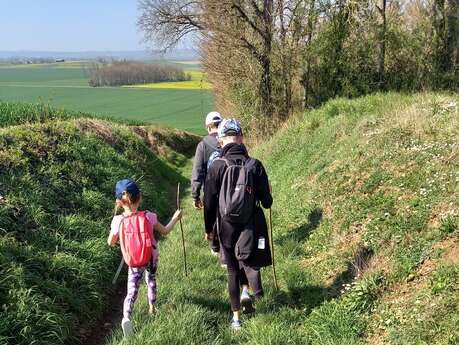 Randonnée pédestre à Authon