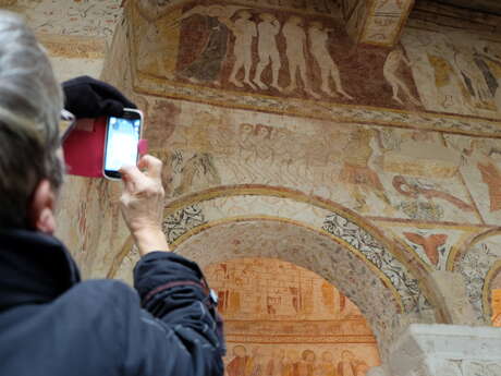 Visitor circuit to churches with frescoes in the Loir Valley