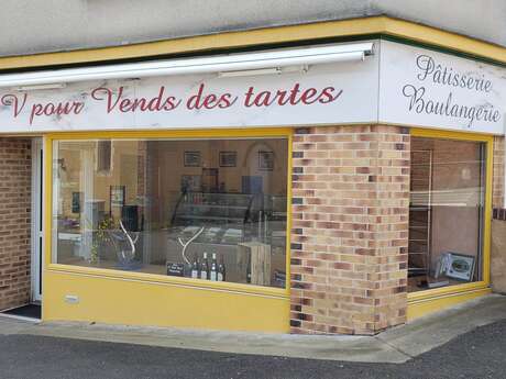 V pour Vends des tartes