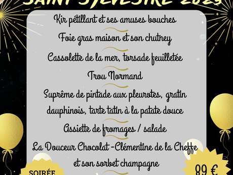 Réveillon de la St Sylvestre