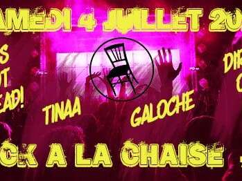Rock à la Chaise ! - La Chaise Rouge
