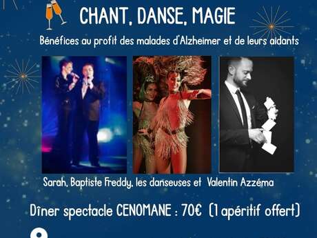 Dîner Spectacle Cabaret "Cénomane"