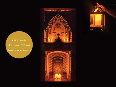 Visite guidée du Château de Courtanvaux à la lueur des bougies