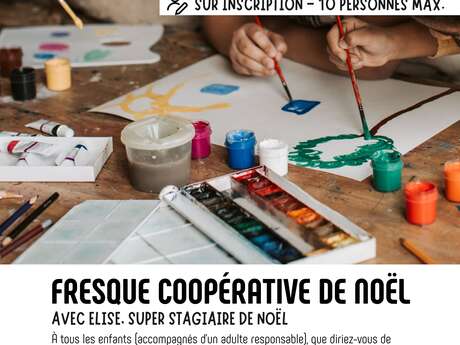 Atelier Créatif : Fresque coopérative de Noël