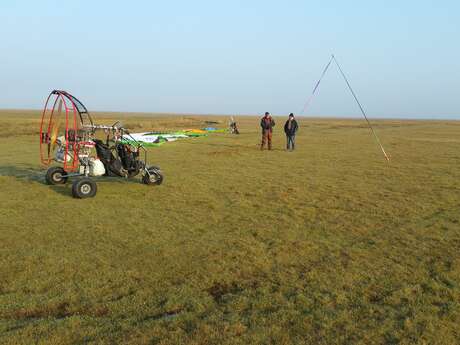Baptême en paramoteur biplace