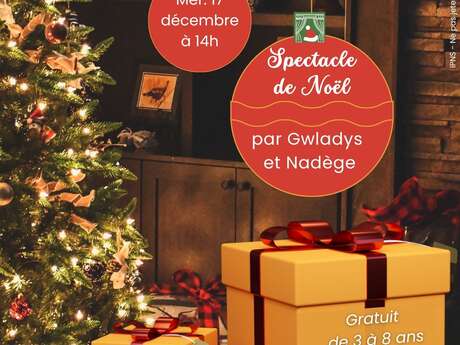 [Spectacle] de Noël à la médiathèque de Landivy