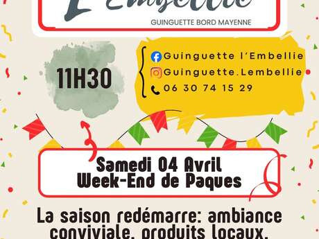 Restaurant guinguette l'Embellie