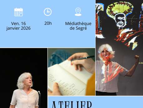 Atelier d’écriture - médiathèque de Segré