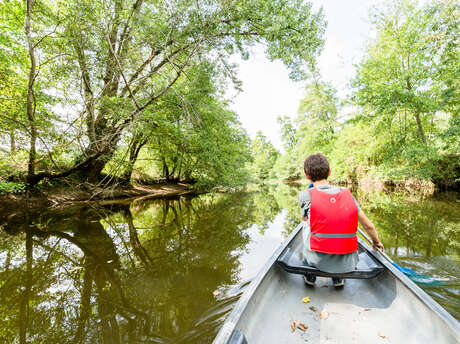 Balade en barque et canoë - L'Orbière