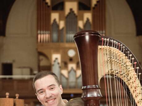 JOURNÉES DU PATRIMOINE "CONCERT D'ORGUE À VOUVANT : SACHA DHENIN & ODILE FOUILLARDON"